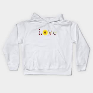 In Love With Nature Kids Hoodie